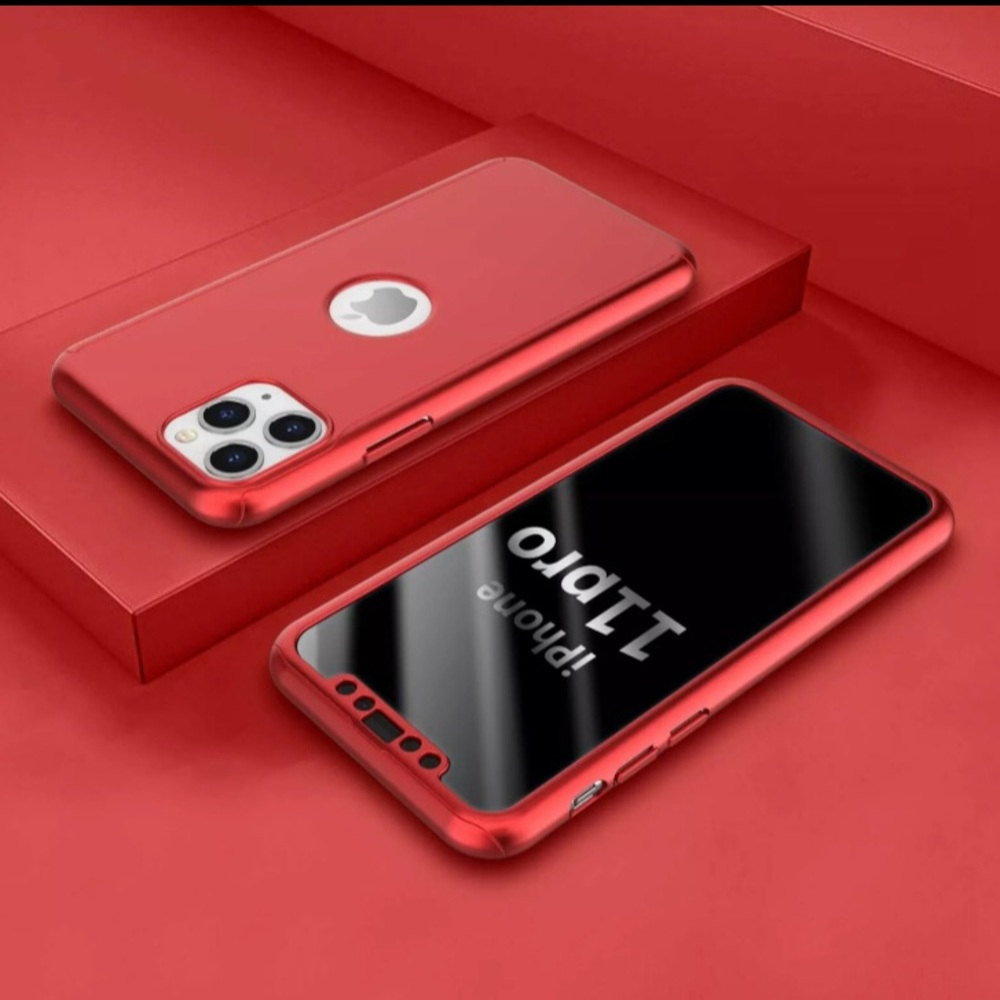 NEW iPhone 11 Pro 360 Case & Tempered Glass
